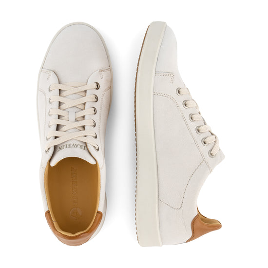 Metz - Leather sneaker - Lady - White UPD