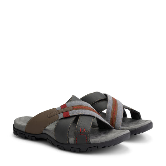 Solsvik - Slippers - Heren - Grey FRD