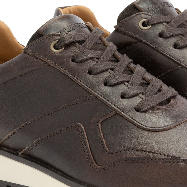 Walgrave - Leather sneakers - Men - Brown DFW