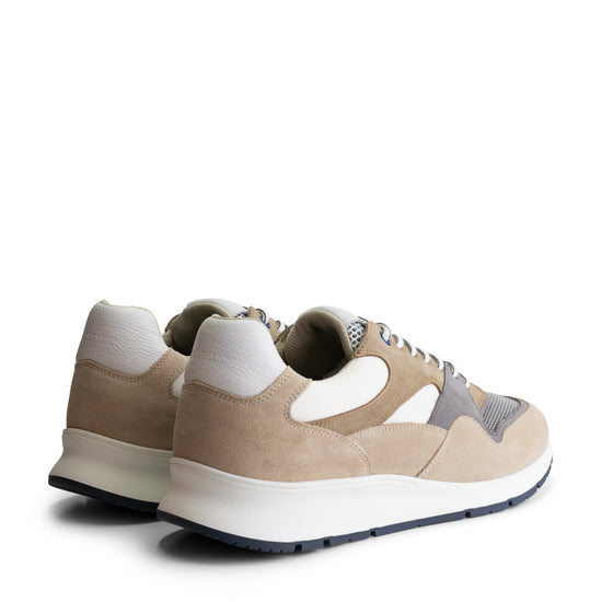 Ledbury - Leather sneaker - Men - Sand BD