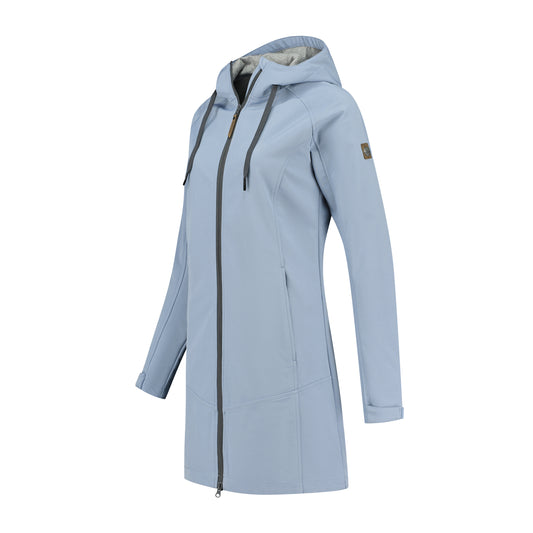 Sunniva - Semi long waterproof jacket - Lady - Blue FL