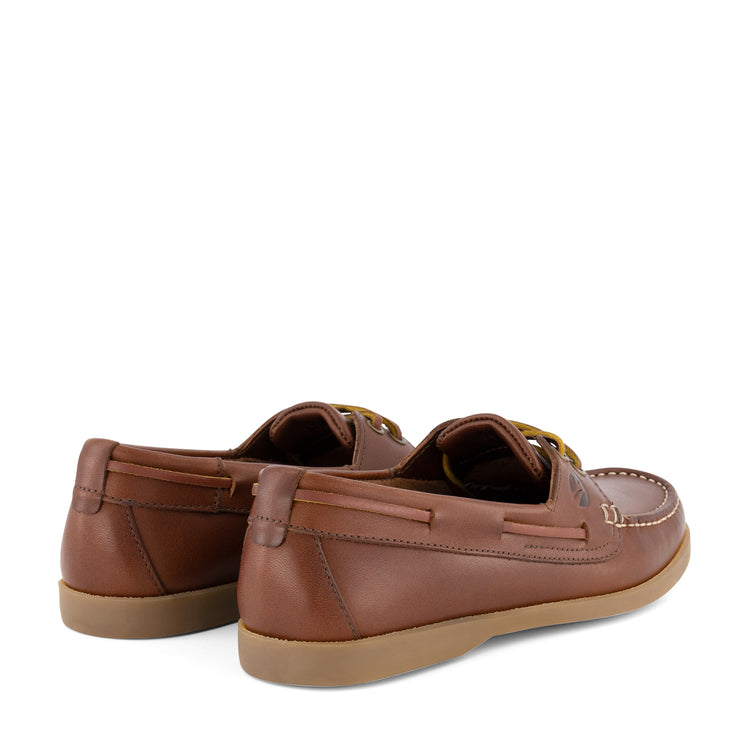 Exmouth - Boat shoes - Lady - Brown BD