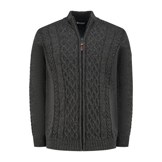 Jaali - Cardigan - Men - Dark anthracite F