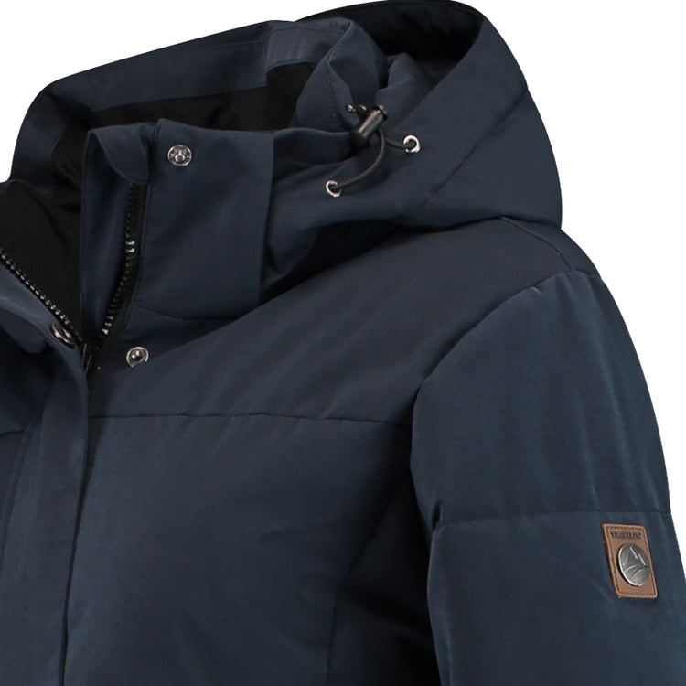 Frida - padded parka - Lady - Navy DCB