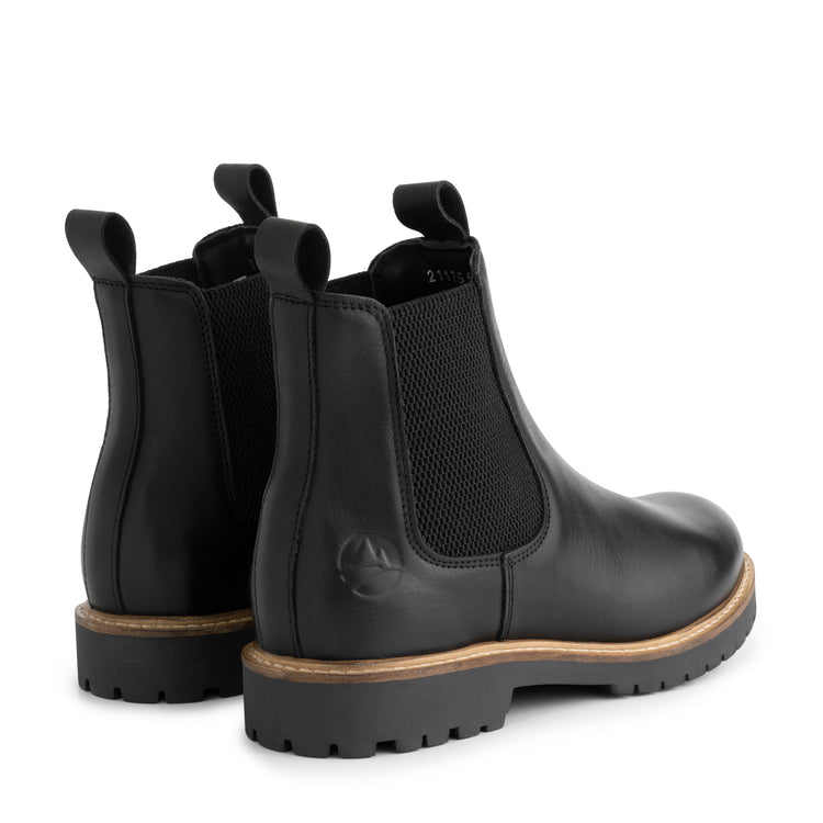 Randers - Leather chelsea boots - Lady - Black BD