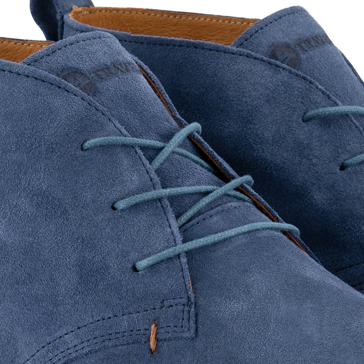 Glasgow - Suede lace-up shoe - Men - Petrol DFW