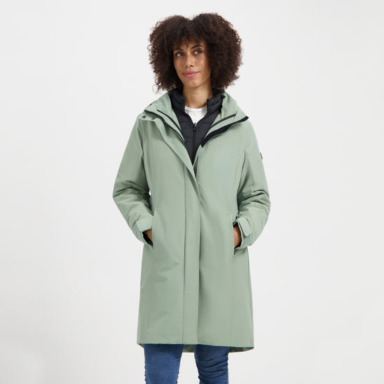 Greta - Waterproof 3-in-1 jacket - Lady - Green MV