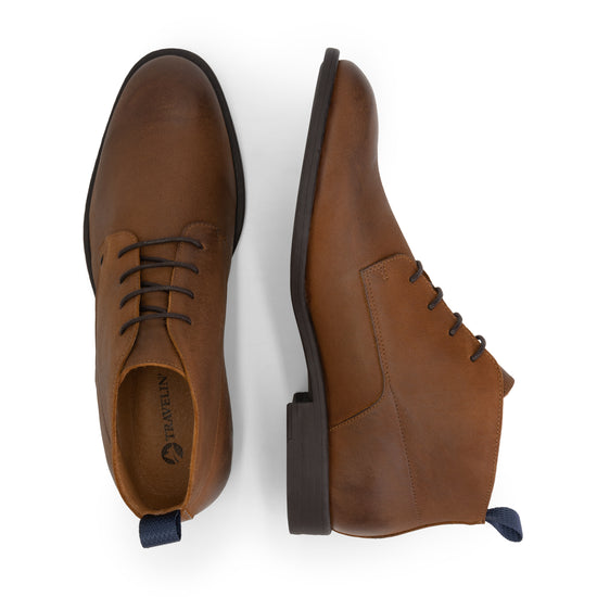 Watford - Suede lace-up shoes - Men - Cognac UPD