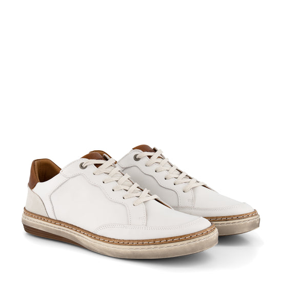 Northampton - Leather sneakers - Men - White FRD