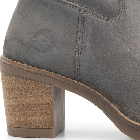 Morlaix - Nubuck Ankle boots - Women - Grey DFH