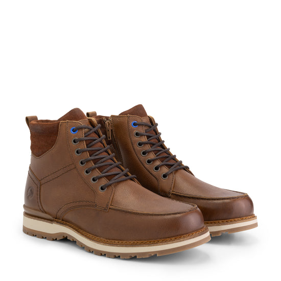 Lemvig - Lace-up shoe - Men - Cognac FRD