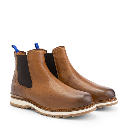 Ravik - Wool-lined chelsea boots - Men - Cognac FRD