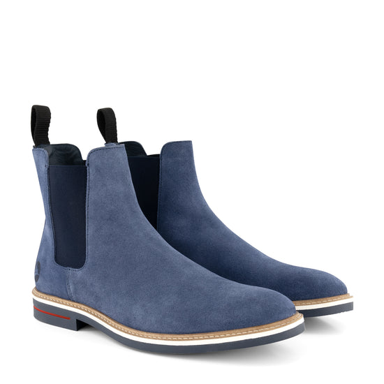 Newburgh - Suede chelsea boots - Men - Light blue FRD