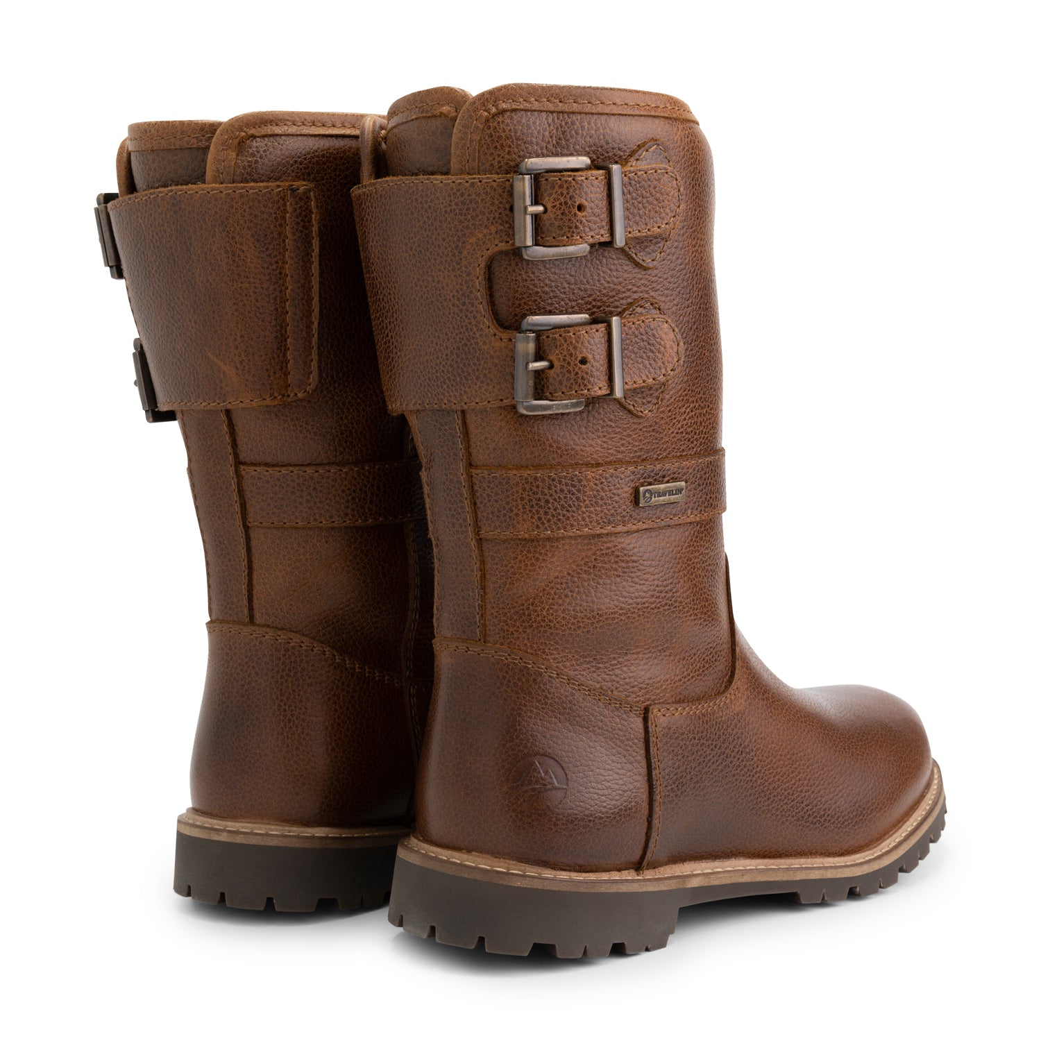 Yukon - Mid-calf wool-lined outdoor boots - Lady - Cognac BD