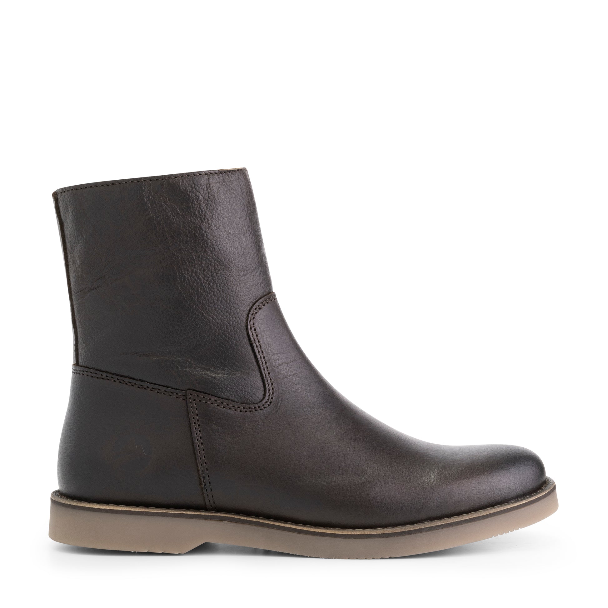 Pontrieux - Leather ankle boots - Lady - Dark Brown R