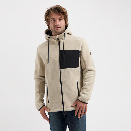 Lasse - Cardigan - Men - Taupe MV