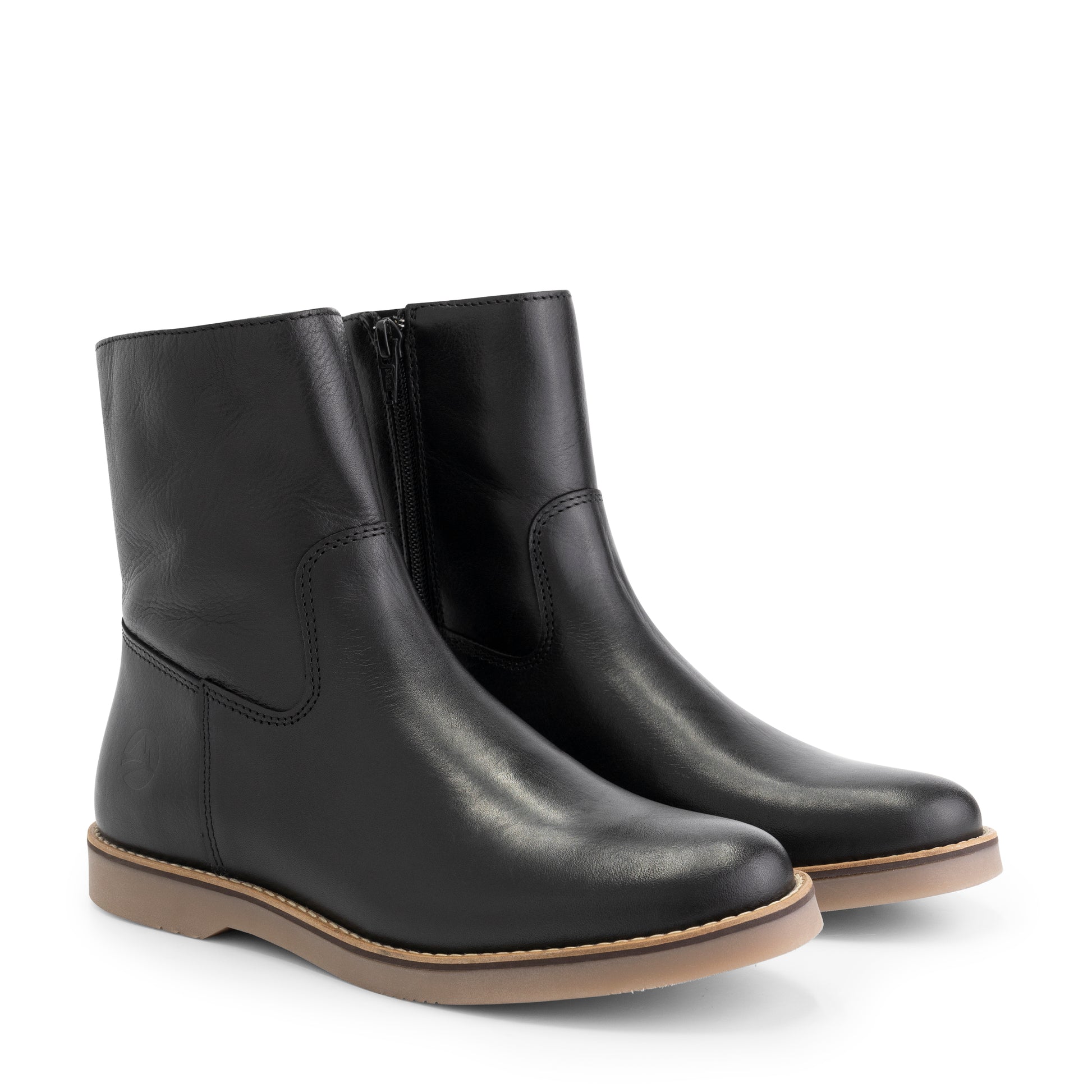 Pontrieux - Leather ankle boots - Lady - Black FRD