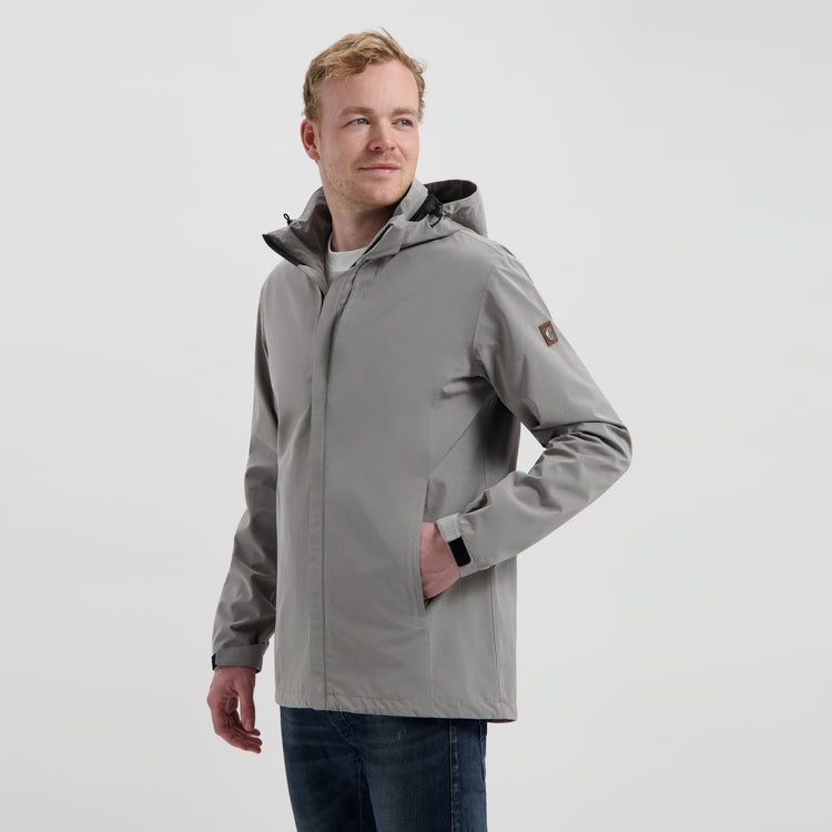 Davin - Waterproof jacket - Men - Grey MV