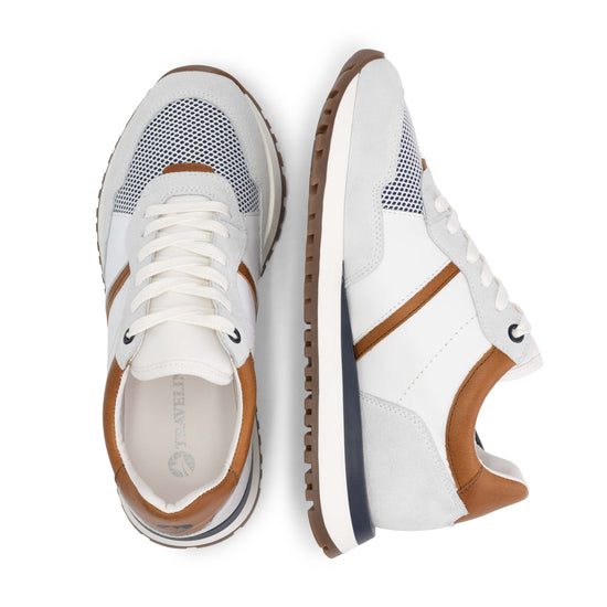 Carnac - Leather sneakers - Lady - White UPD