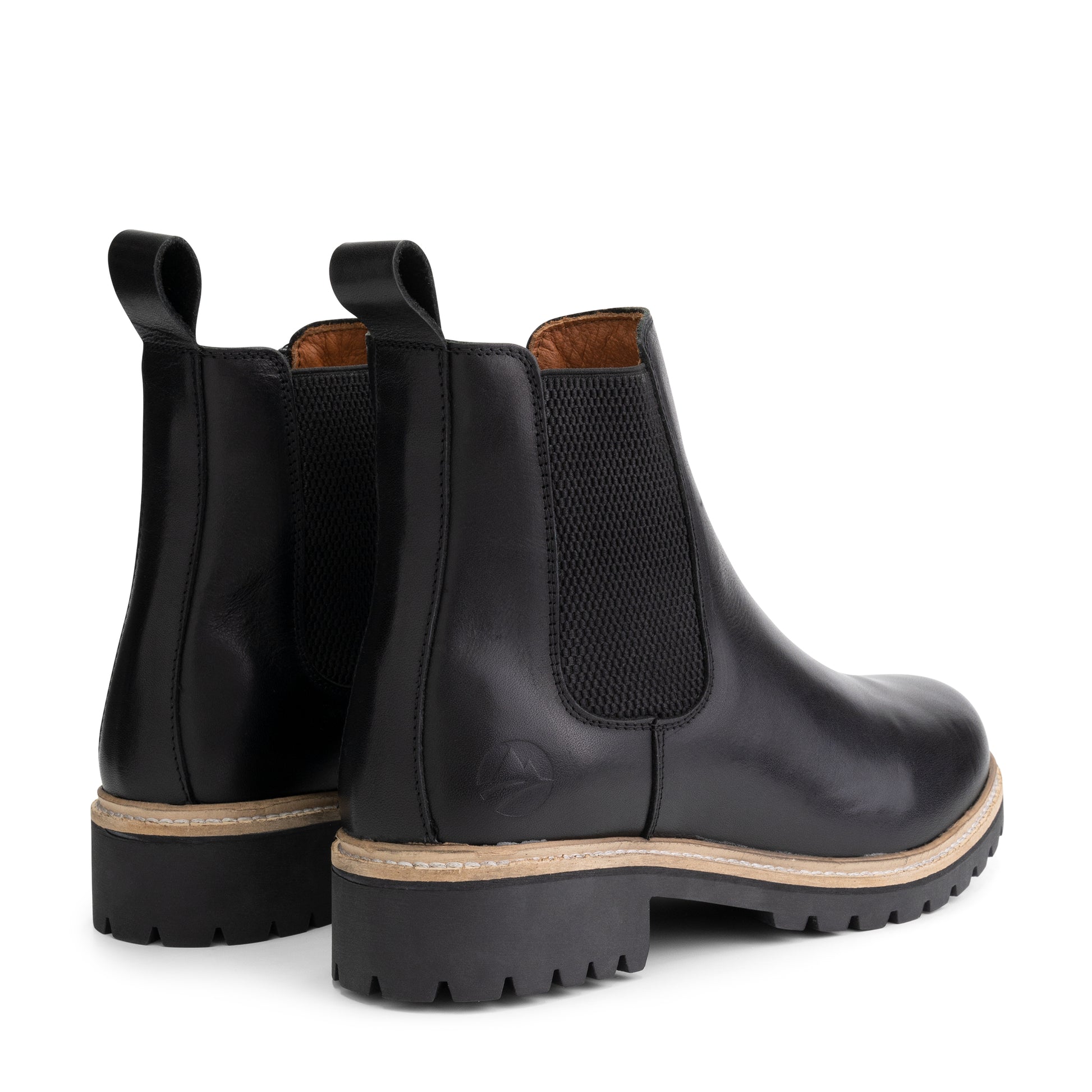 Risnes - Leather chelsea boots - Lady - Black BD