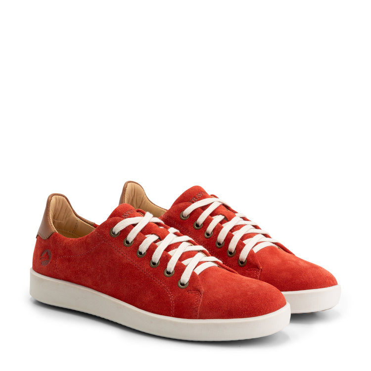 Metz - Suede sneaker - Lady - Red FRD