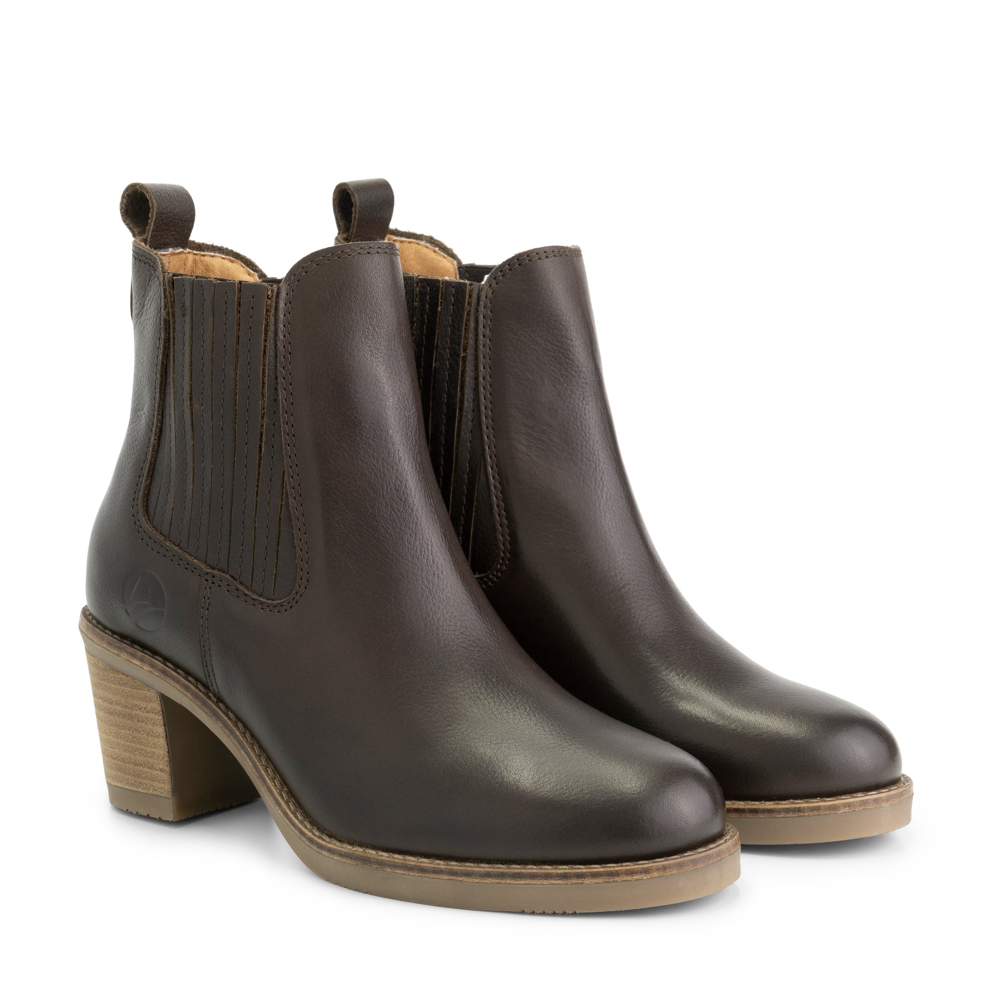 Callac - Leather ankle boots - Lady - Dark Brown FRD