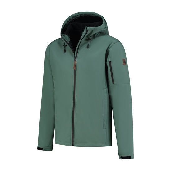 Sverre - Softshell jacket - Men - Green FL