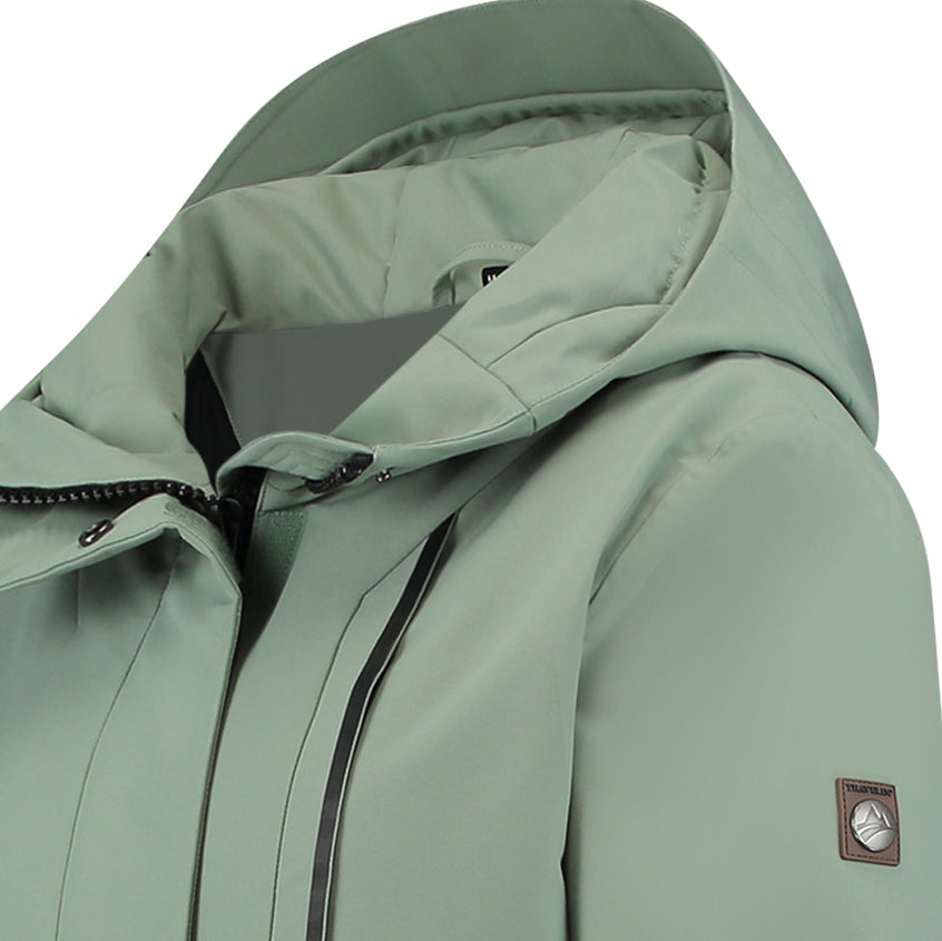 Bodil - Waterproof winter coat - Lady - Green DCB