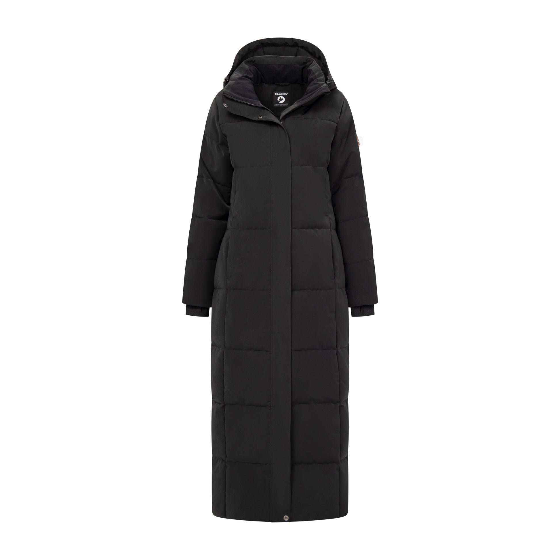 Ostra - Puffer parka - Lady - Black F