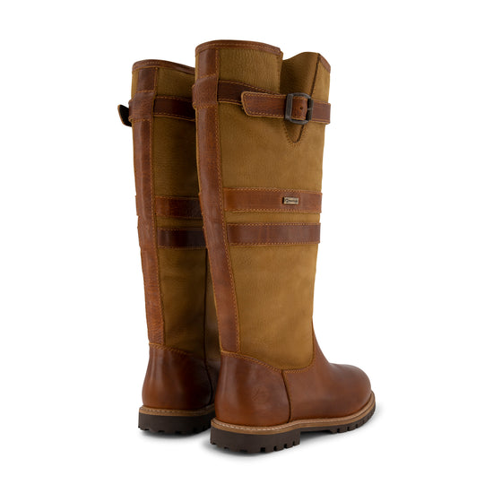 Lindau - High leather outdoor boots - Lady - Cognac BD