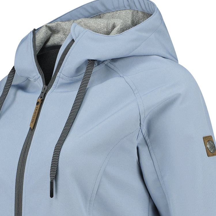 Sunniva - Semi long waterproof jacket - Lady - Blue DCB