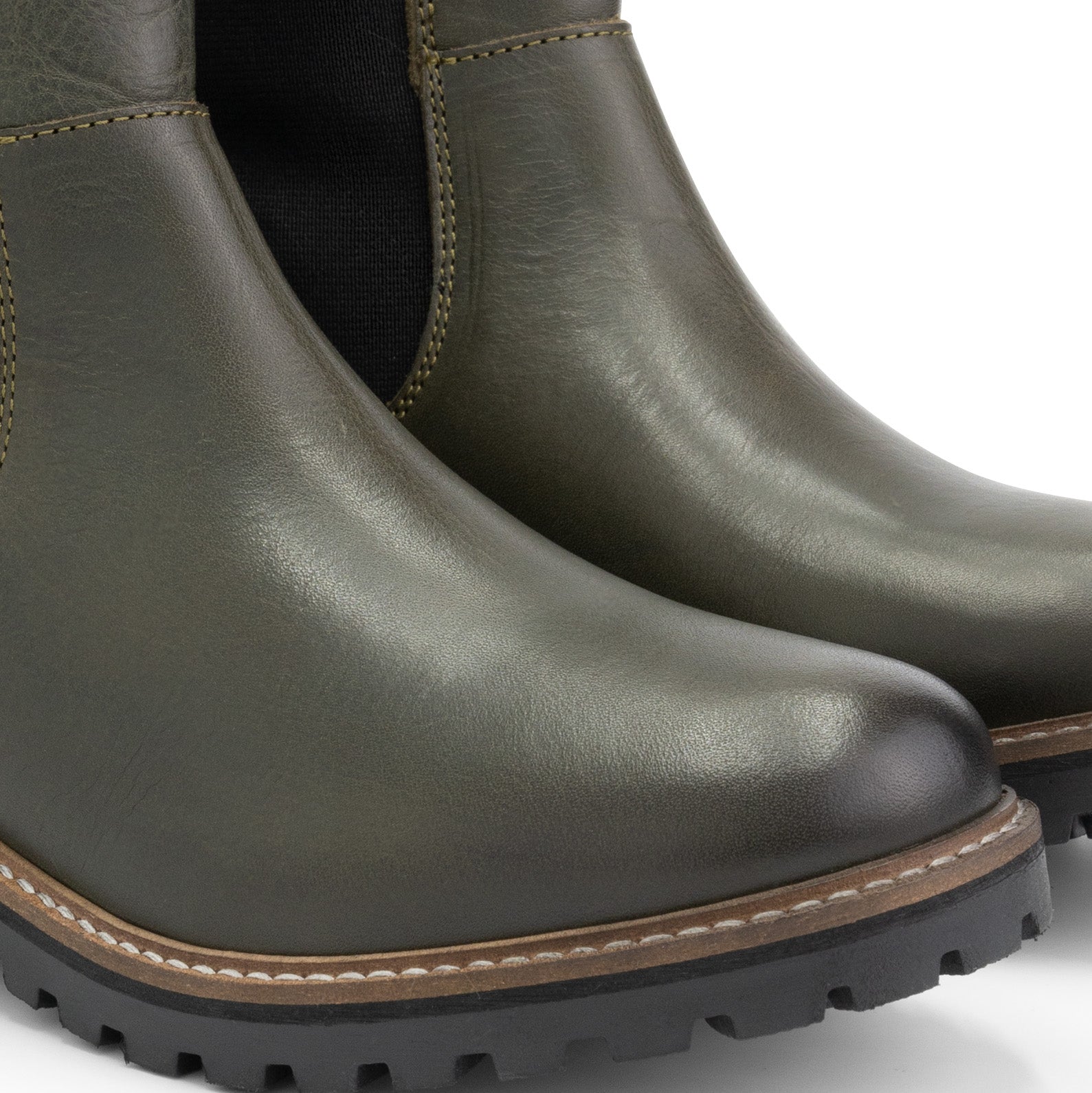 Ringdal - Chelsea boot - Lady - Dark Olive DFW