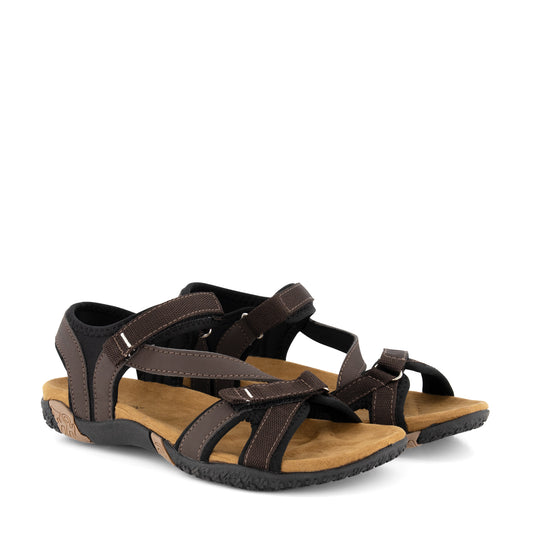 Helsem - Hiking sandals - Lady - Brown FRD