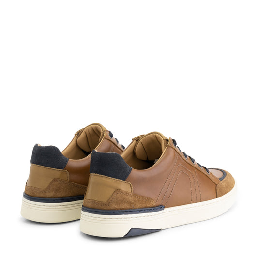 Hagley - Leather sneakers - Men - Cognac BD