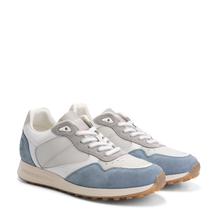 Crozon - Leather sneakers - Lady - Light Blue FRD