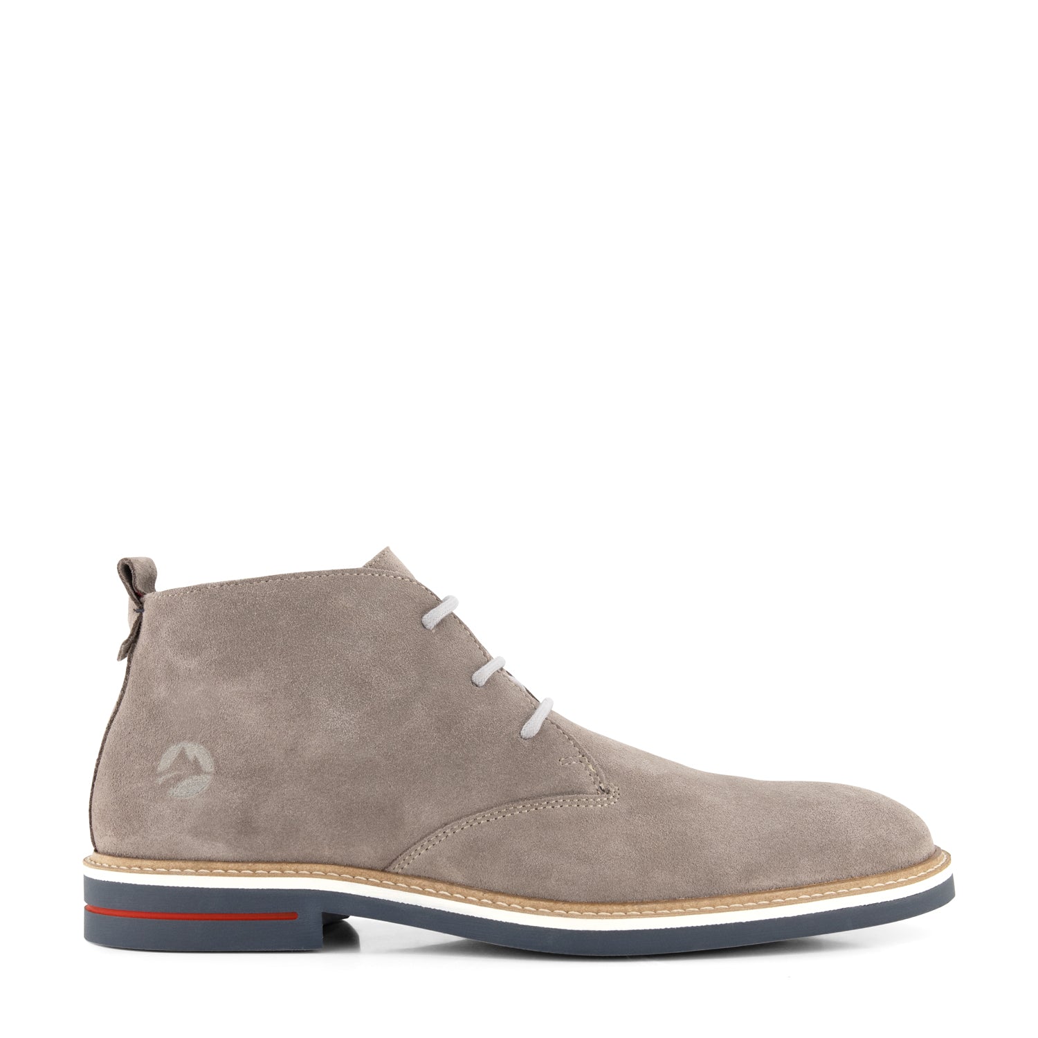 Newburgh - Suede lace-up shoes - Men - Light grey R