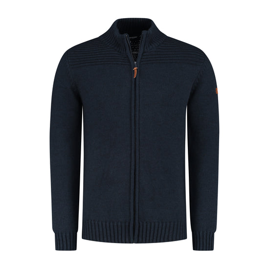 Raahe - Cardigan - Men - Navy F