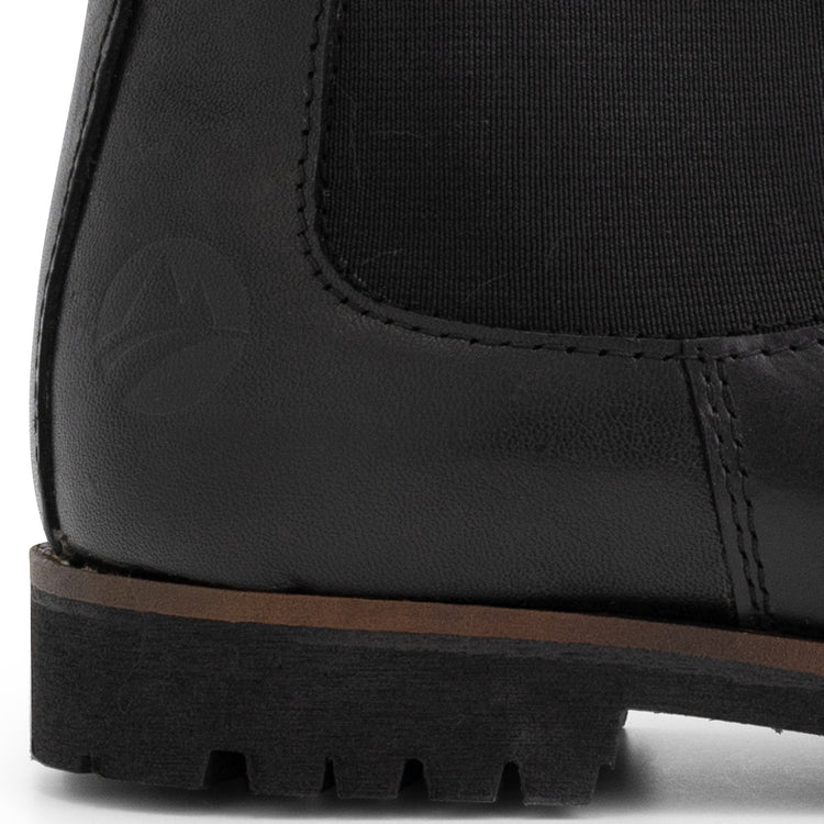 Sel - Wool-lined chelsea boots - Kids - Black DFH