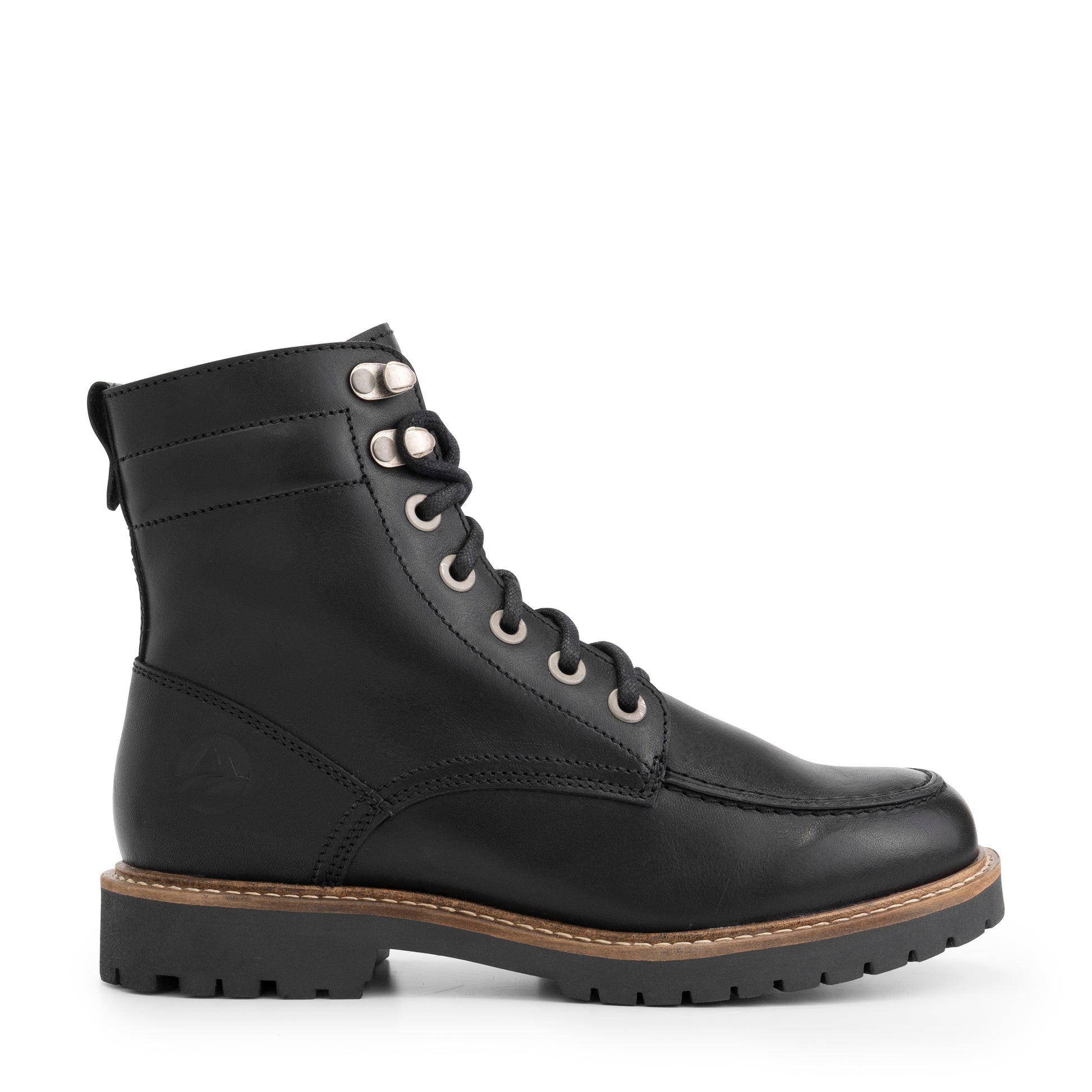 Haugesund - Wool-lined lace-up boots - Lady - Black R