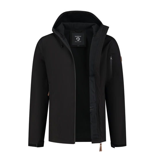 Sverre - Softshell jacket - Men - Black CVO