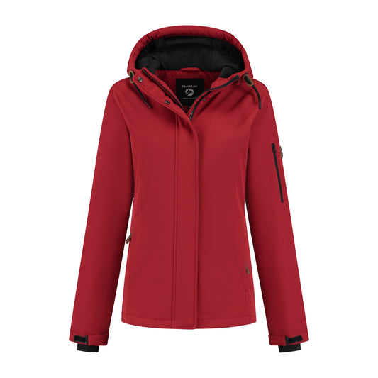 Mette - Waterproof jacket - Lady - Red F