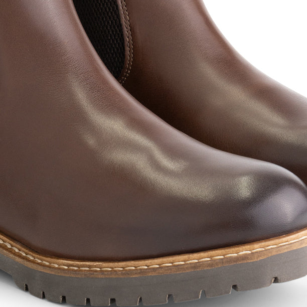 Forsand - Chelsea boots - Lady - Dark brown DFW