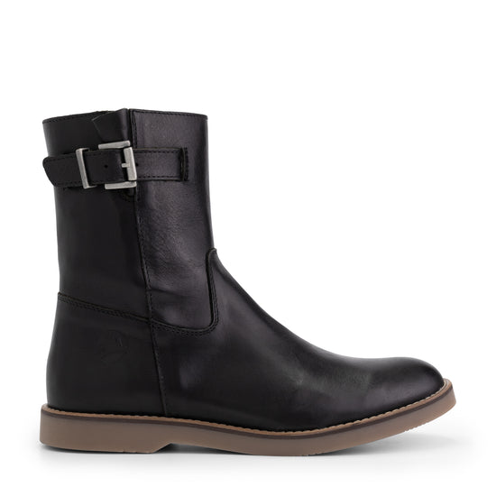 Lannion - Leather boot - Lady - Black R