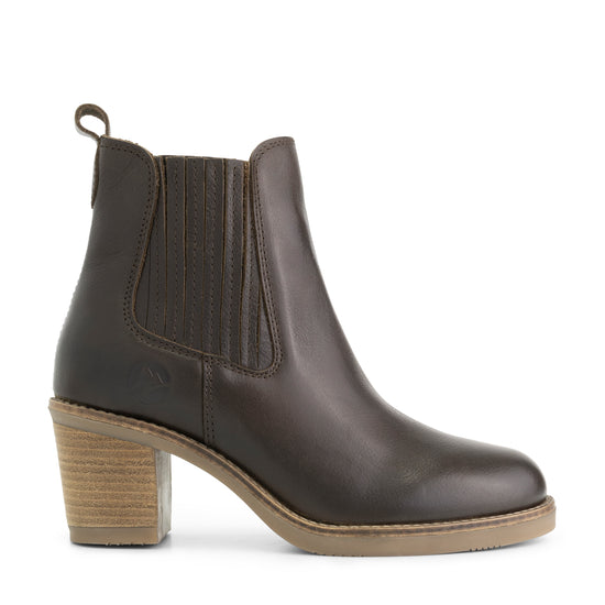 Callac - Leather ankle boots - Lady - Dark Brown R