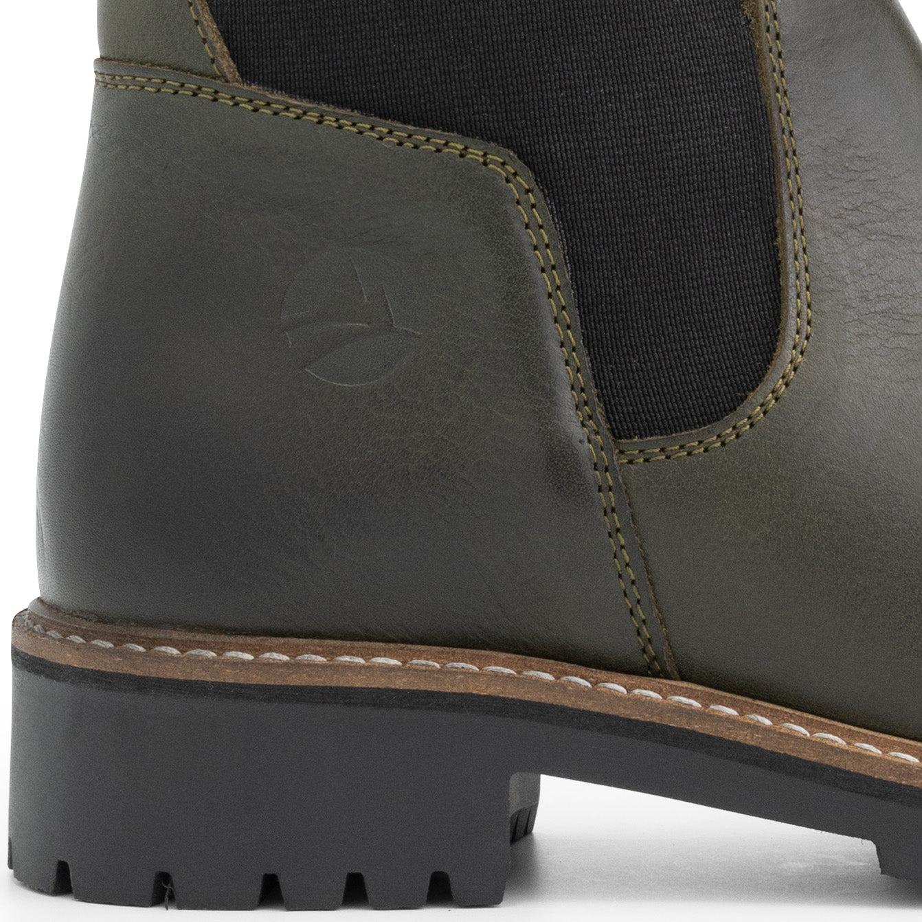 Ringdal - Chelsea boot - Lady - Dark Olive DFH