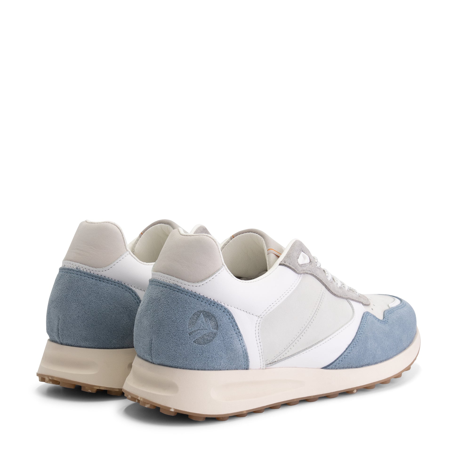 Crozon - Leather sneakers - Lady - Light Blue BD