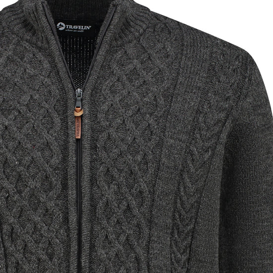 Jaali - Cardigan - Men - Dark anthracite DCB