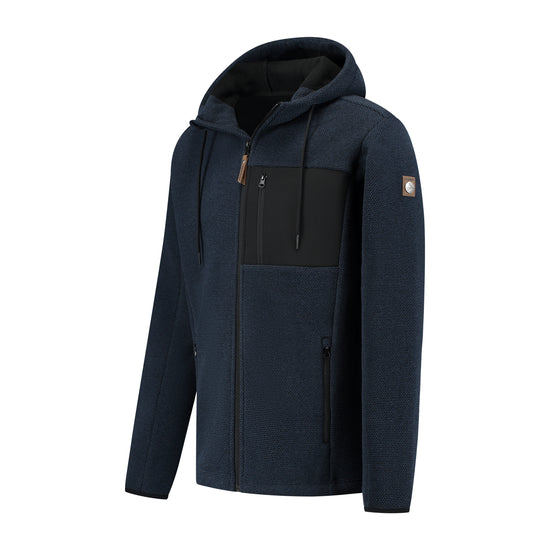 Lasse - Cardigan - Men - Navy FL