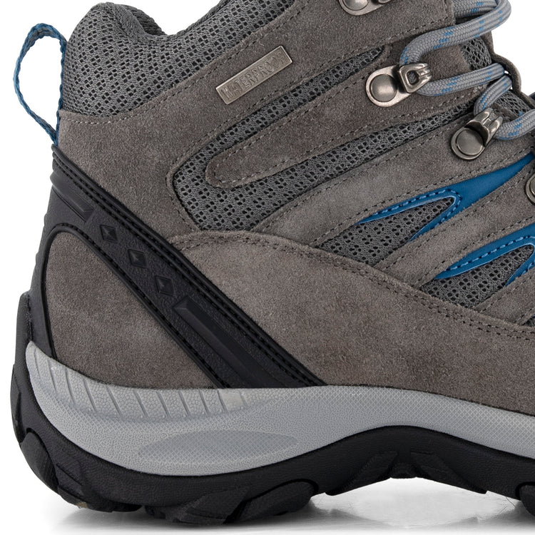 Nyborg - High hiking shoes - Lady - Grey DFH