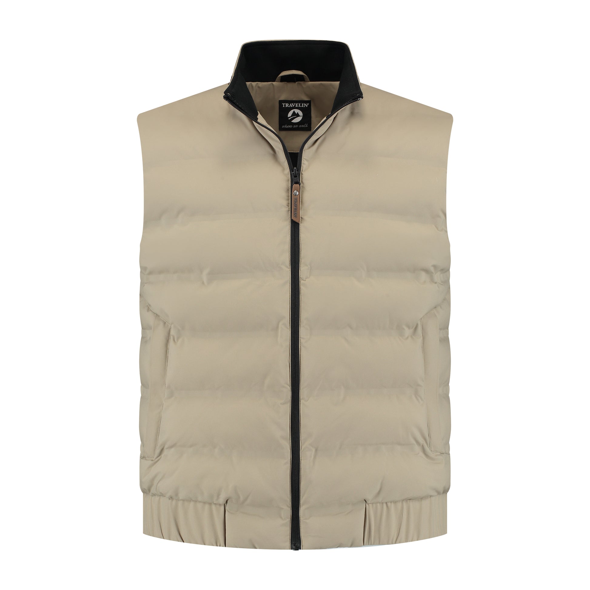 Magnus - Bodywarmer - Men - Taupe F